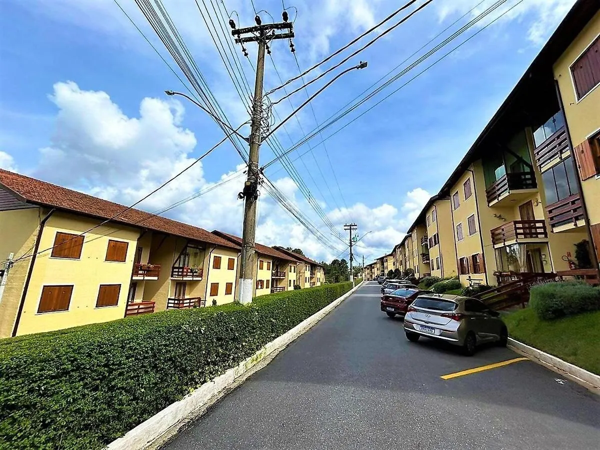 Ape 2 Qts - Campos Do Jordao - Condominio Alto Da Boa Vista - Varanda Com Vista Panoramica - Apartamento Inteiro Apartment
