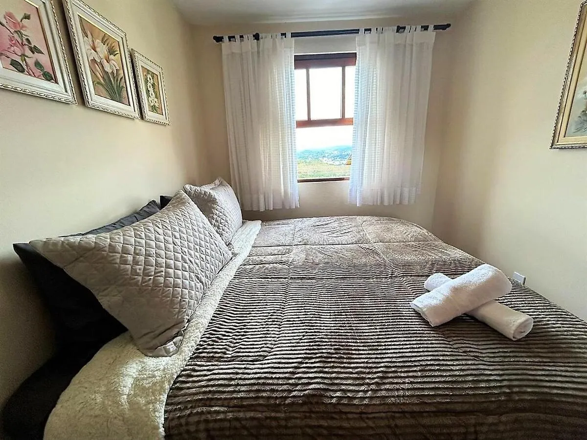 Apartment Ape 2 Qts - Campos Do Jordao - Condominio Alto Da Boa Vista - Varanda Com Vista Panoramica - Apartamento Inteiro