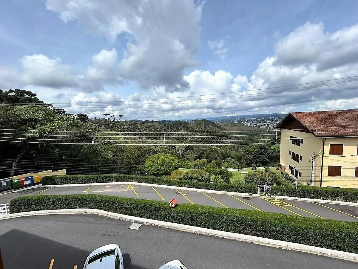 Apartment Ape 2 Qts - Campos Do Jordao - Condominio Alto Da Boa Vista - Varanda Com Vista Panoramica - Apartamento Inteiro Brazil